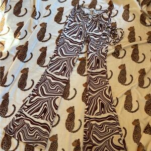 Pacsun La Hearts flare pants size XS